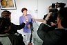 Ministère de Roselyne Bachelot – ministre de la santé, de la jeunesse et des sports. Dans le ministère, interview de Roselyne Bachelot, juillet 2007