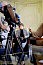 Ministère de Fadela Amara – secrétaire d’Etat à la politique de la Ville. Dans son bureau, interview de la ministre en présence de sa conseillère en communication, septembre 2007